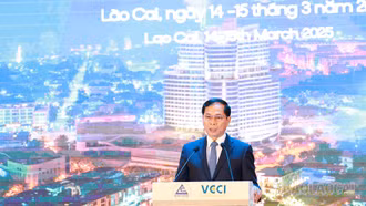 Phó Thủ tướng Chính phủ Bùi Thanh Sơn: Lào Cai hội tụ đủ điều kiện thuận lợi để phát triển thành trung tâm kết nối giao thương kinh tế