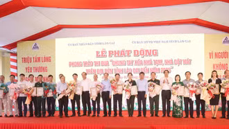 Lào Cai phát động Phong trào thi đua “Chung tay xóa nhà tạm, nhà dột nát”