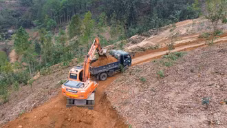 Xây dựng điểm tái định cư cho đồng bào bị ảnh hưởng bởi thiên tai ở Sàng Ma Sáo