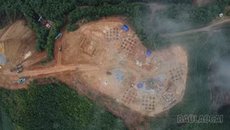  Phấn đấu vượt tiến độ thi công dự án tái thiết khu dân cư Nậm Tông