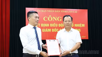 Công bố quyết định bổ nhiệm Phó Giám đốc Sở Xây dựng và Phó Giám đốc Sở Tài chính