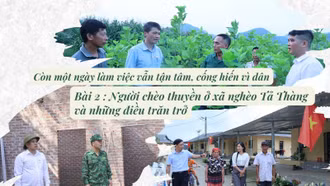 Còn một ngày làm việc vẫn tận tâm, cống hiến vì dân