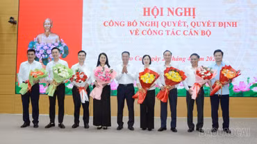 Thường trực HĐND tỉnh công bố nghị quyết, quyết định về công tác cán bộ