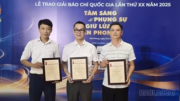 Lễ trao Giải Báo chí Quốc gia lần thứ XX – năm 2025