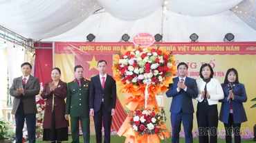 Xã Trấn Yên công bố thôn Tân Long đạt chuẩn nông thôn mới, thôn kiểu mẫu năm 2025