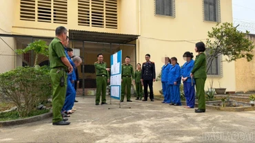 57 người tạm giữ, tạm giam được tuyên truyền về bầu cử