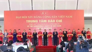 Khai trương Trung tâm Báo chí Đại hội đại biểu toàn quốc lần thứ XIV của Đảng