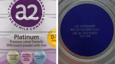Rà soát, thu hồi 3 lô sữa a2 Platinum Premium cho trẻ nhỏ