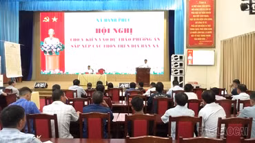 Xã Hạnh Phúc lấy ý kiến về phương án sắp xếp các thôn trên địa bàn