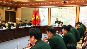 Phát huy hiệu quả phương châm “4 tại chỗ” trong diễn tập phòng thủ dân sự tỉnh Lào Cai