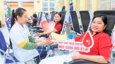 Xã Lục Yên sôi nổi Ngày hội hiến máu tình nguyện năm 2026