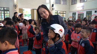 Lan tỏa ý thức an toàn giao thông từ chương trình “Đội mũ cho con – Trọn tình cha mẹ”