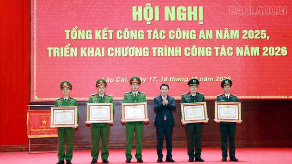 Công an tỉnh tổ chức Hội nghị tổng kết công tác năm 2025 và triển khai nhiệm vụ năm 2026
