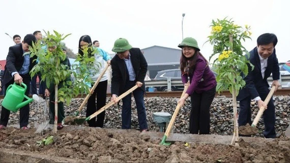 Nét đẹp văn hóa Tết trồng cây