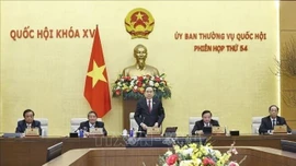 Khai mạc Phiên họp thứ 54 của Ủy ban Thường vụ Quốc hội