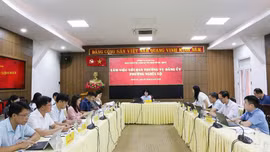 Đoàn kiểm tra của Tỉnh ủy Lào Cai làm việc với Ban Thường vụ Đảng ủy phường Nghĩa Lộ