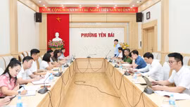 Đoàn khảo sát của Ban Tuyên giáo và Dân vận Trung ương khảo sát tại xã Yên Bình và phường Yên Bái