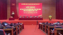 Tiếp xúc cử tri tại Bảo Yên: Không khí dân chủ, cởi mở trước ngày bầu cử