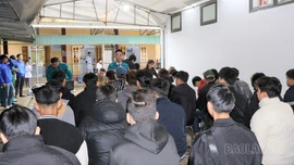 Hội đồng khám sức khỏe khu vực Lục Yên tổ chức khám tuyển nghĩa vụ quân sự cho 940 công dân