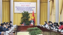 Họp báo Công bố Lệnh của Chủ tịch nước về 13 luật