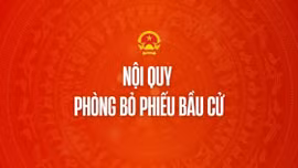 Nội quy phòng bỏ phiếu bầu cử