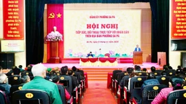 Phường Sa Pa tổ chức Hội nghị tiếp xúc, đối thoại trực tiếp với gần 200 cán bộ, đảng viên và Nhân dân