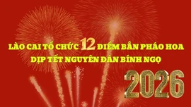 Lào Cai tổ chức 12 điểm bắn pháo hoa dịp Tết Nguyên đán Bính Ngọ 2026