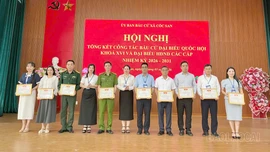 Tổng kết công tác bầu cử đại biểu Quốc hội khóa XVI và đại biểu HĐND các cấp nhiệm kỳ 2026 - 2031 tại các địa phương