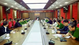 Kiểm tra công tác đảm bảo an ninh, trật tự phục vụ bầu cử