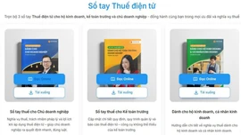 Cục Thuế giới thiệu bộ 3 cuốn sổ tay điện tử hỗ trợ người nộp thuế