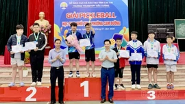 Phường Cam Đường tổ chức thành công Giải Pickleball học sinh khối THCS