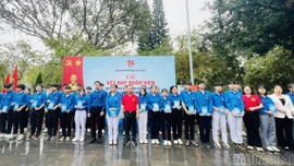 Đoàn phường Lào Cai kết nạp 500 đoàn viên mới nhân kỷ niệm 95 năm Ngày thành lập Đoàn TNCS Hồ Chí Minh