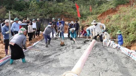 Sa Pa nâng cấp gần 50 tuyến đường ngõ xóm trong 100 ngày