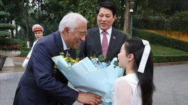 Chủ tịch nước Lương Cường chủ trì lễ đón chính thức Chủ tịch Hội đồng châu Âu