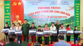 Nhiều hoạt động ý nghĩa trong chương trình "Xuân Biên phòng ấm lòng dân bản" tại xã Bản Lầu