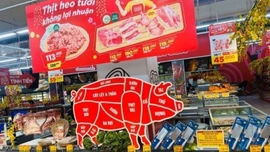 Siêu thị GO! bán thịt lợn tươi không lợi nhuận phục vụ Tết Nguyên đán