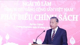 Tổng Bí thư Tô Lâm phát biểu chính sách tại Đại học Oxford