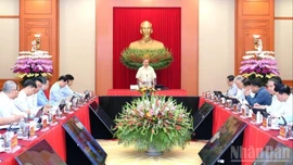 Thông báo Kết luận của Tổng Bí thư Tô Lâm tại Hội nghị sơ kết tình hình triển khai thực hiện Nghị quyết số 57-NQ/TW của Bộ Chính trị
