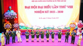 Đại hội đại biểu Hội Cựu chiến binh phường Sa Pa, xã Tú Lệ và Tả Phìn nhiệm kỳ 2025 - 2030