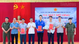 Tân Hợp đưa dịch vụ công về nhà văn hóa thôn, tạo thuận lợi cho người dân