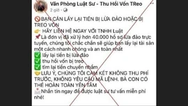 Mạo danh luật sư để giúp lấy lại tiền bị lừa: Nhiều người "sập bẫy"
