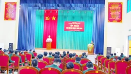 Bộ Chỉ huy Quân sự tỉnh Lào Cai tổ chức tập huấn cán bộ năm 2026