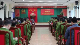 Công an các xã khu vực Lục Yên tổng kết công tác năm 2025, triển khai nhiệm vụ năm 2026