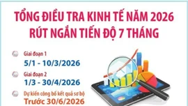 Kế hoạch Tổng điều tra kinh tế năm 2026 rút ngắn tiến độ 7 tháng