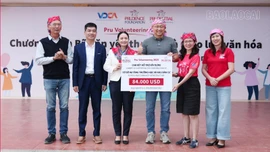 Prudential Việt Nam hỗ trợ xã Văn Chấn 84.000 đô la Mỹ giúp xây dựng cơ sở hạ tầng trường học và khu dân cư