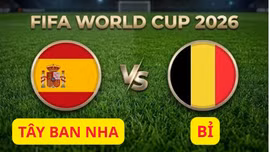 Link xem trực tiếp Tây Ban Nha vs Bỉ tứ kết World Cup 2026