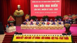 Bế mạc Đại hội đại biểu Đảng bộ các cơ quan Đảng Trung ương lần thứ I, nhiệm kỳ 2025 - 2030