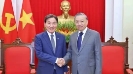 Tổng Bí thư Tô Lâm tiếp Đặc phái viên Tổng thống Hàn Quốc