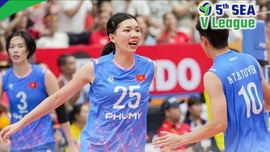 Đội bóng chuyền nữ Việt Nam vươn lên thứ hạng cao nhất lịch sử
