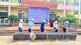 Khởi công xây dựng nhà ở bán trú cho học sinh vùng cao